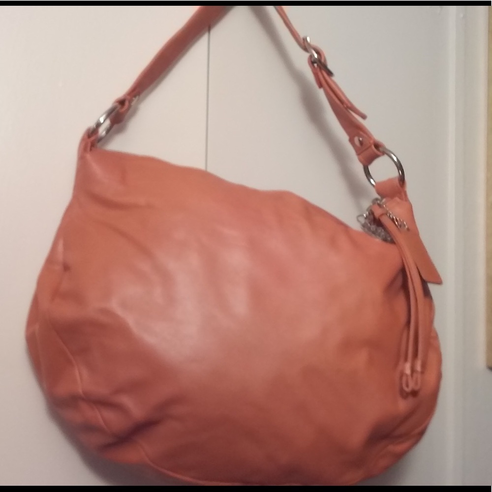 COACH ALI LEATHER HOBO SHOULDER PURSE
STYLE: 13655